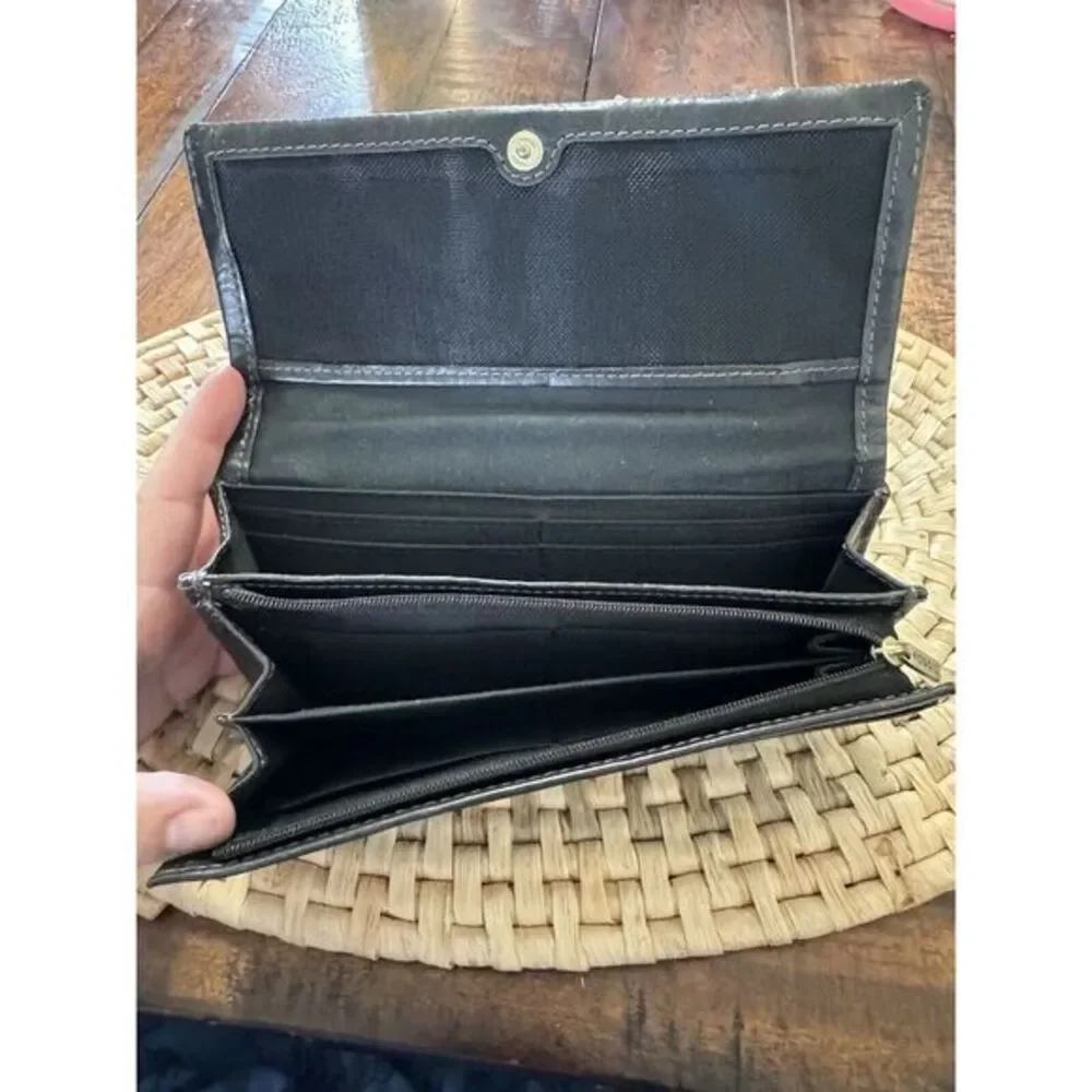 Fossil Ellis‎ 29 Clutch/ Wallet Black - Picture 6 of 9